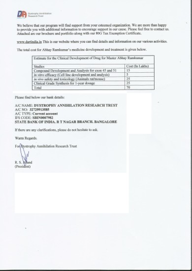 DART estimate page 2