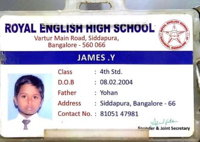 James school ICard