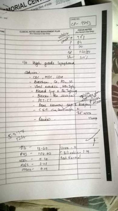 Clinical Notes