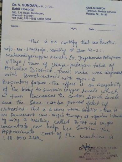 Letter from the doctor