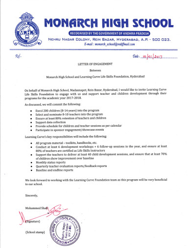 Letter of Engagement