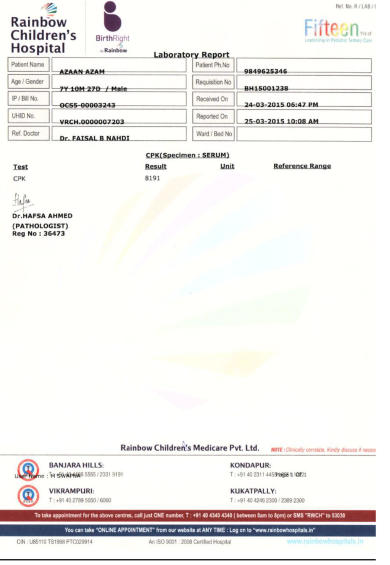 Azaan Report