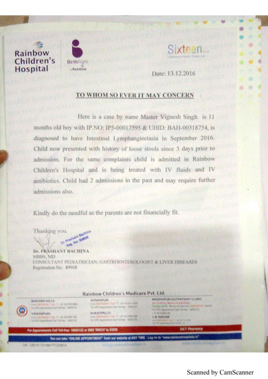 Request Letter for Help