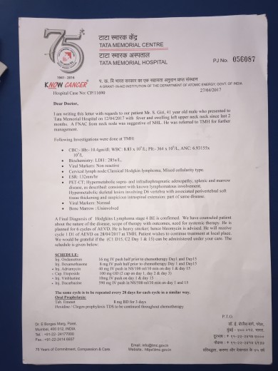 Medical report 1