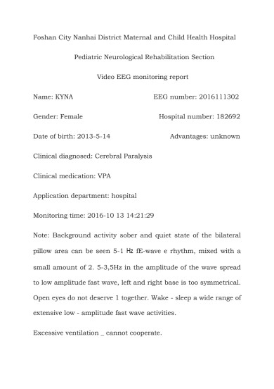 EEG Report 2016