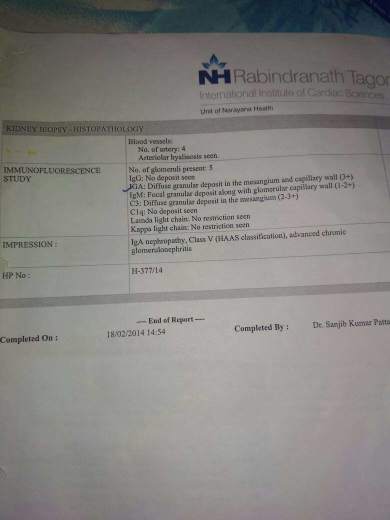 Medical report