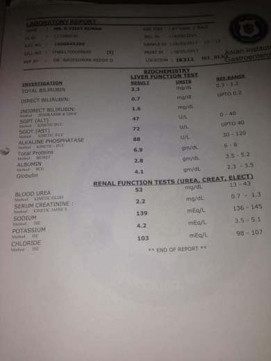 Liver function test