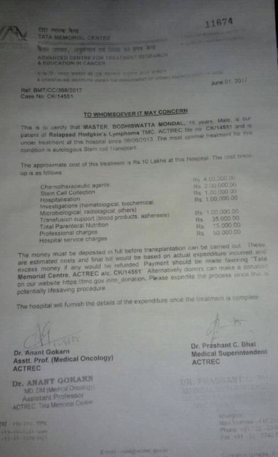 Please help this bright student who has secured 92% in Madhyamik Exam