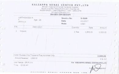 MEDICAL REPORTS AND BILLS