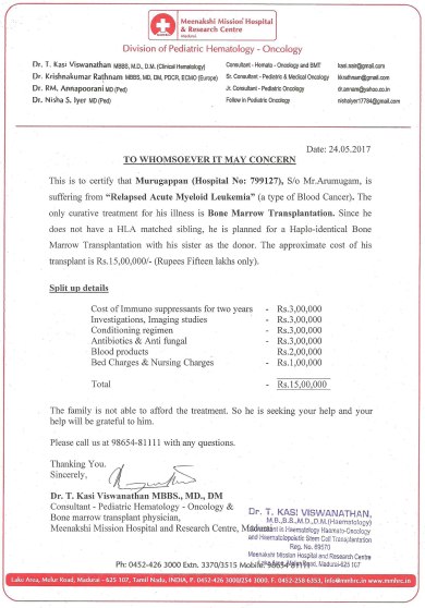 Estimation letter