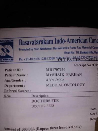 My sons admitted application