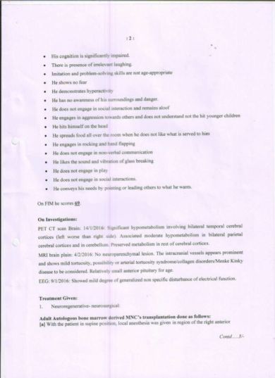 Page 2 - NRRT Treatement Details