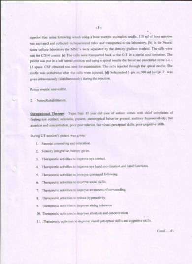 Page 3 - NRRT Treatement Details