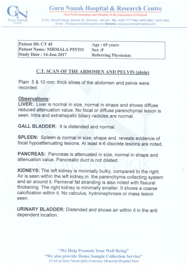 C.T. Scan