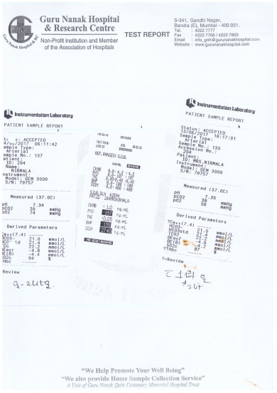 Lab Test Report