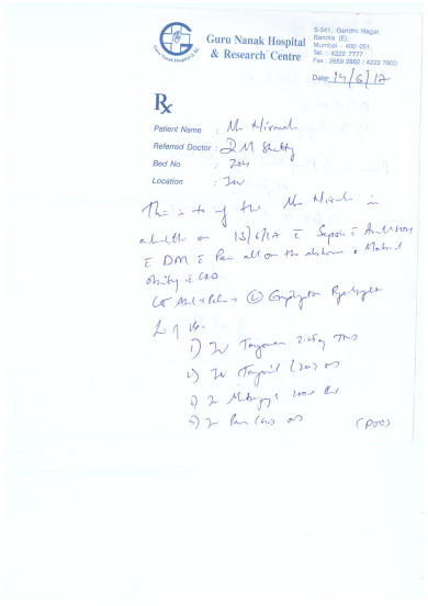 Medical Certificate