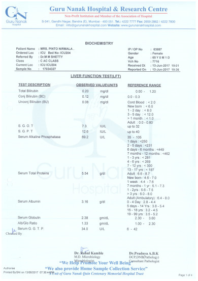 Liver Function Test