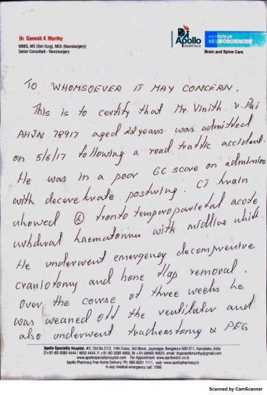 doctor letter