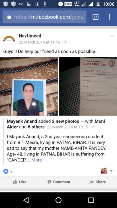 Helping hand by nav-umeed