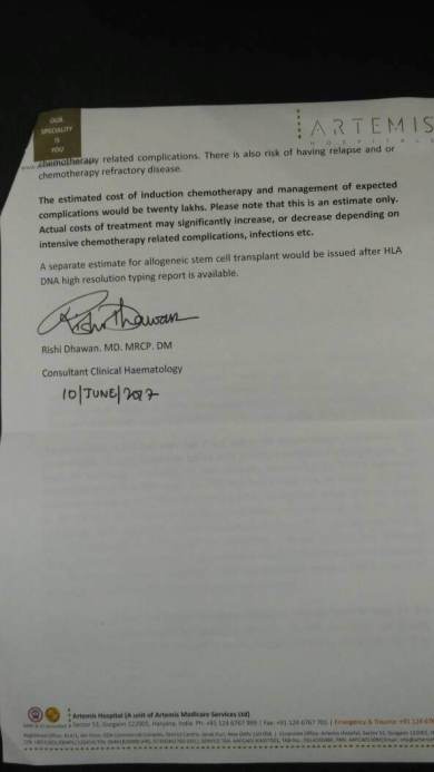 Doctors Assessment and Admit Papers