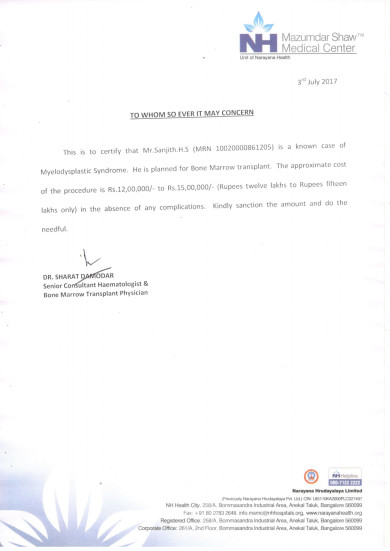 Estimation Letter