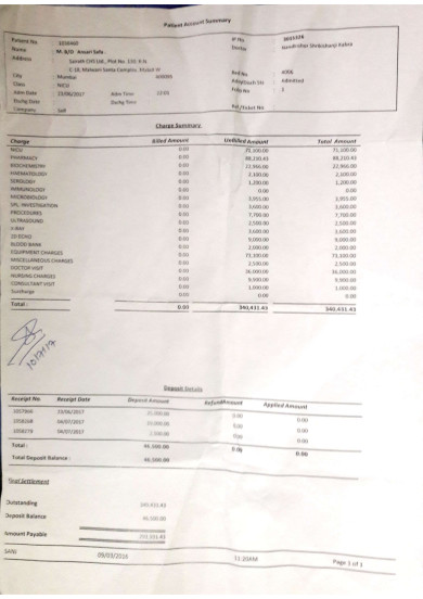 Latest bill