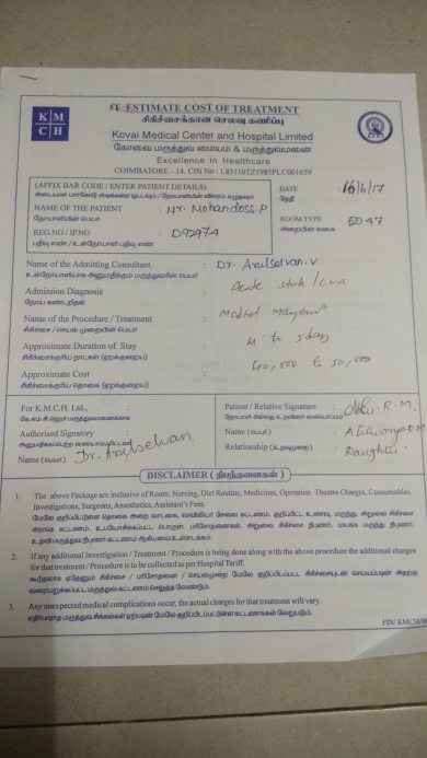 MiCU estimate