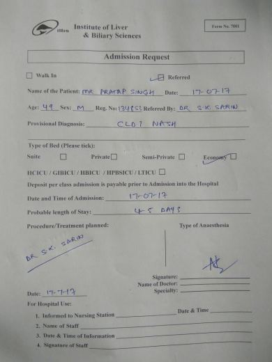 Admission Letter to ILBS