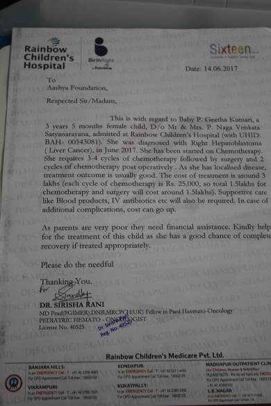 Estimation Letter