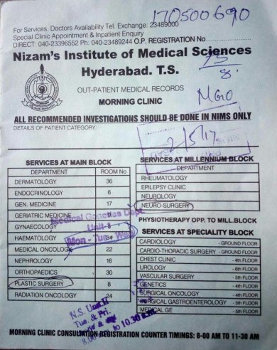 NIMS Hyderabad Admission