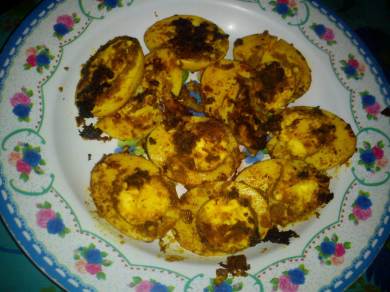 fried eggs