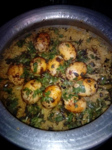 egg biryani