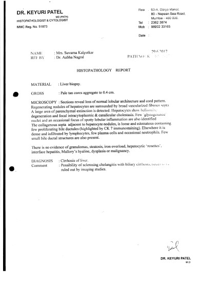 Dr Keyuri Report