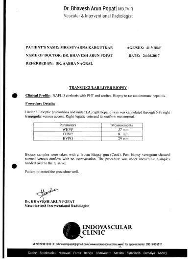 Dr Bavesh Report