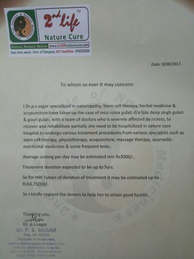 doctors statement