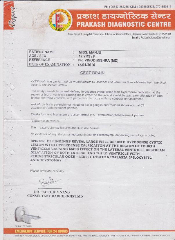 Diagnostic Lab Report
