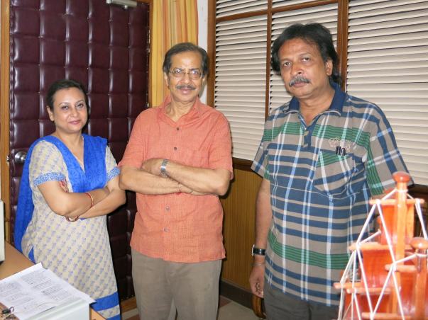 Namrata Mohanty, Devdas Chhotray and Nitya Sriranjan