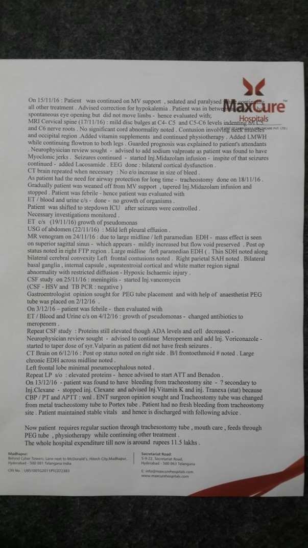 Doctor's Letter