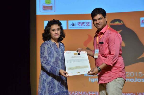 Karmaveer Global Fellowship award from REX Karmaveer Foundation