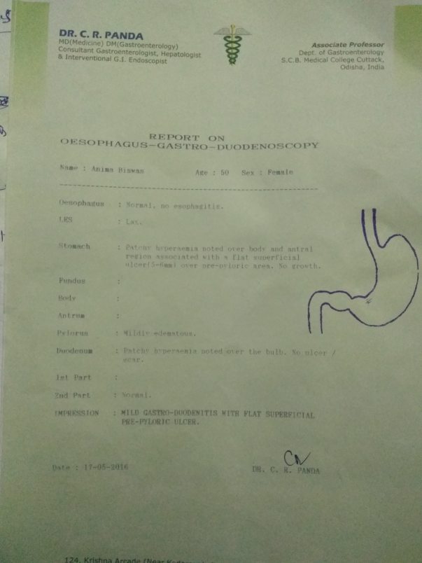 Gastroenterology last report
