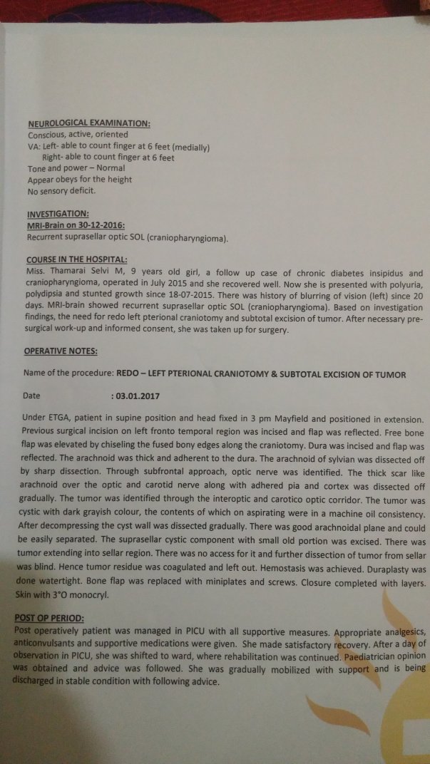 Discharge summary