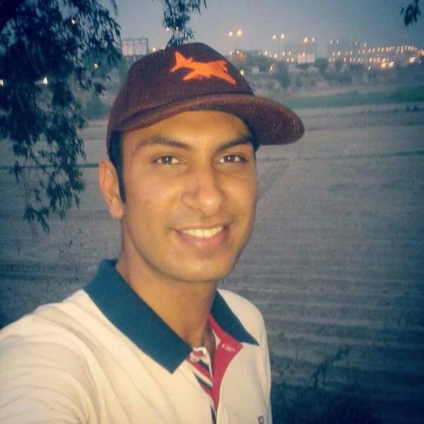 Vaibhav Bhardwaj studying BA at DU