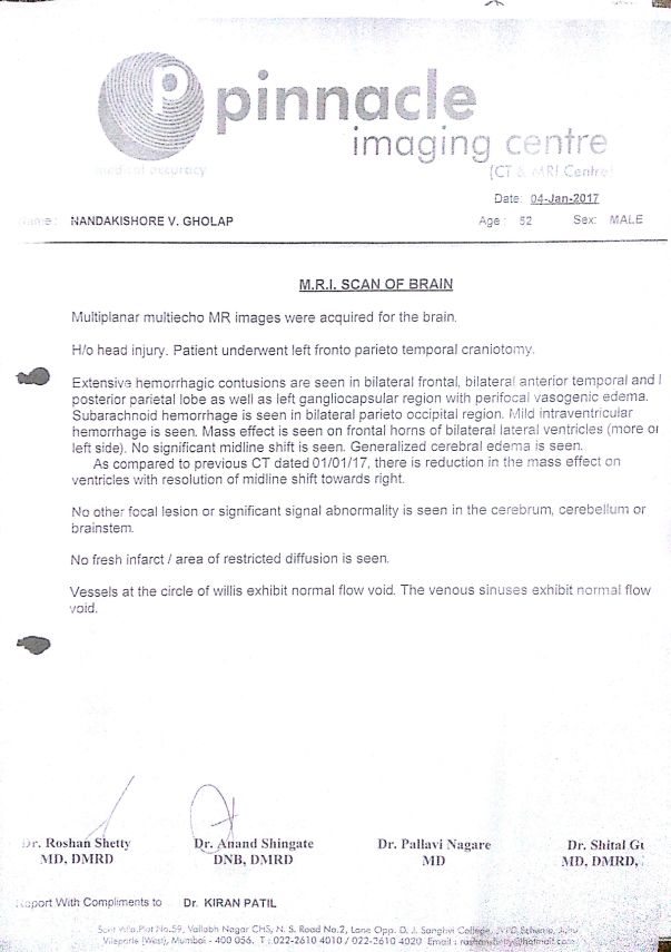 His report 1