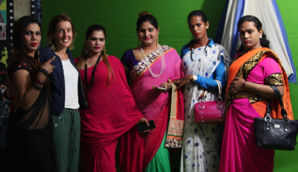 Picture from the day of interview shooting, Surat, Jan 2016