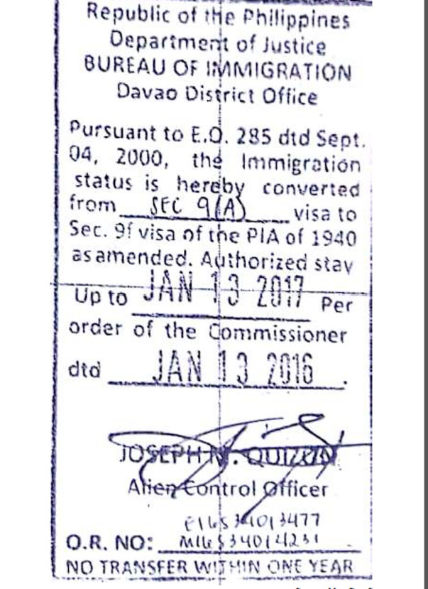 visa