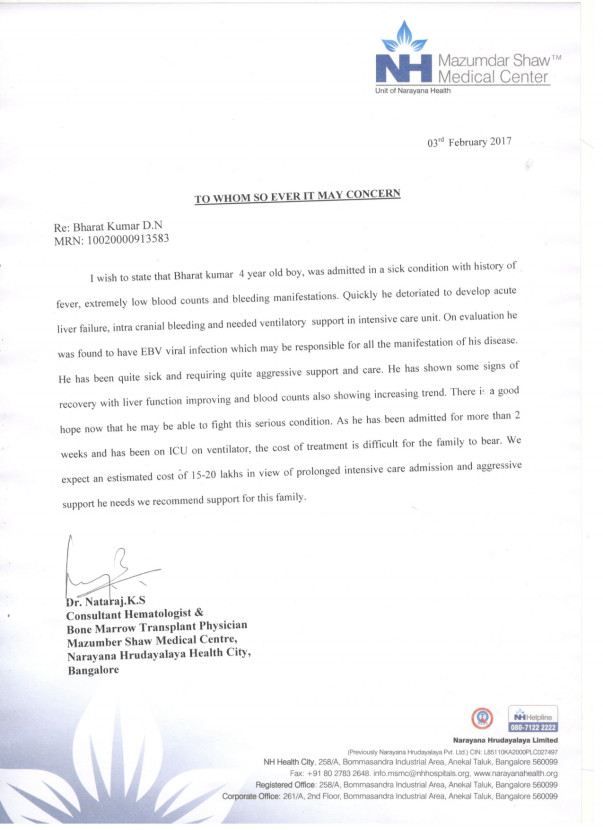 Estimation letter