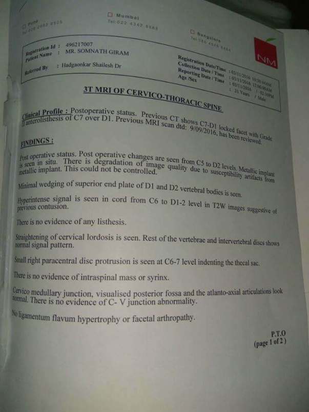 medical report