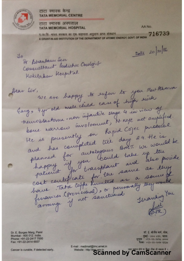 Reference Letter