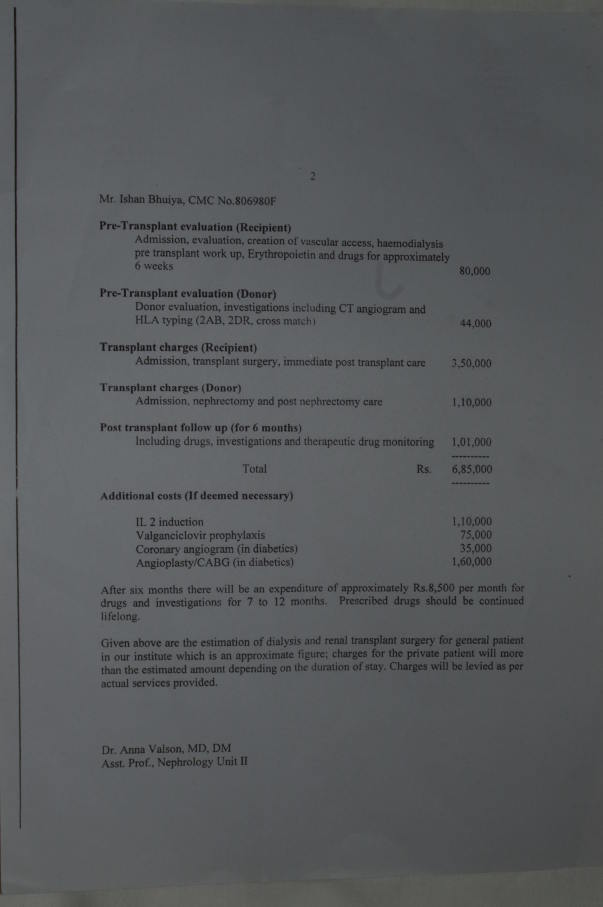 Medical Expense 1