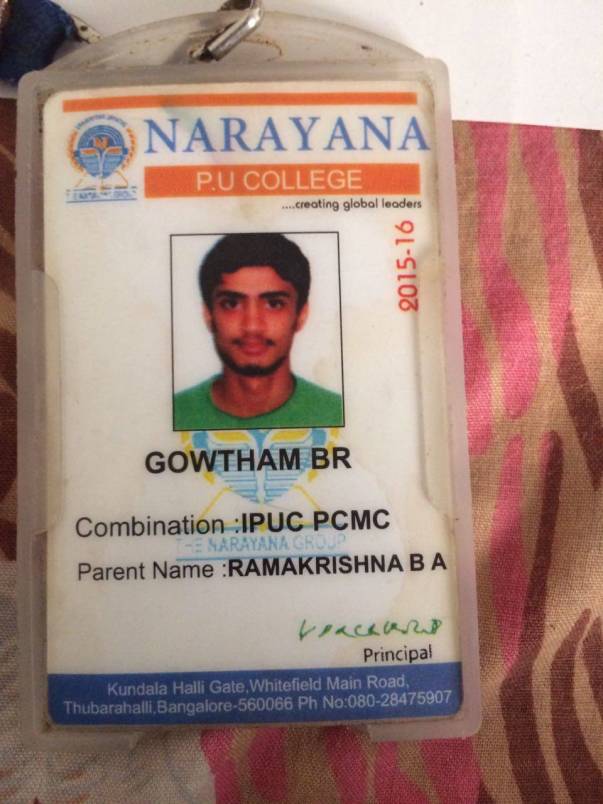 College Identity Card